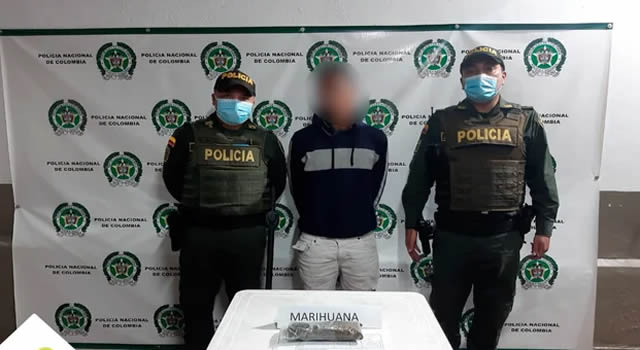 Policía captura a un venezolano con droga en Sibaté