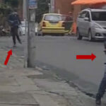 [VIDEO] Balacera en Bogotá dejó un vigilante herido