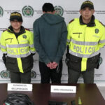Cae sujeto que atracó a un ciudadano con arma de fuego en Bogotá