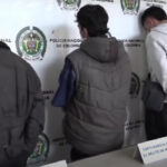 Tres capturados, estupefacientes incautados y una moto recuperada en Bogotá