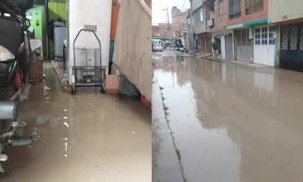 Barrio Danubio de Soacha, afectado por inundaciones debido a problemáticas de alcantarillado