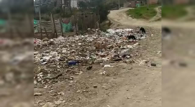 [VIDEO] Otro reguero de basura en Soacha por falta de un contenedor