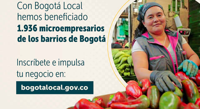Micronegocios pueden recibir hasta 3 millones de ayuda en Bogotá