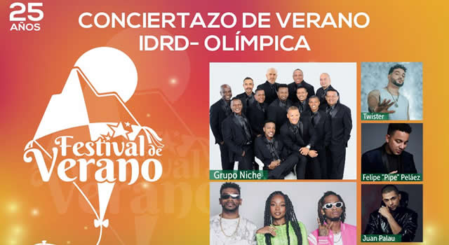 Chocquibtown y Niche encabezarán cartel en el cierre del Festival de Verano de Bogotá