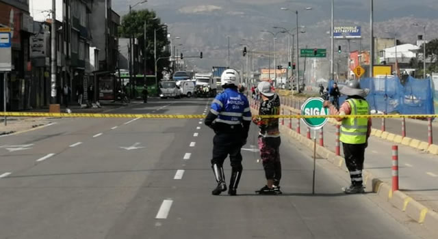 Accidente en el Día sin Carro deja un motociclista muerto en Bogotá
