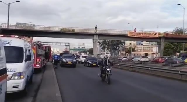 Muere motociclista en accidente de tránsito en Bogotá