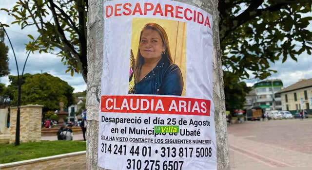 Nada que aparece Claudia Arias, la esposa de un empresario de Ubaté, Cundinamarca
