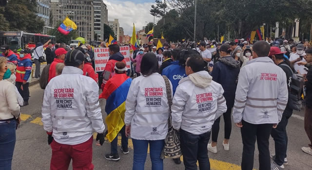 Comienzan manifestaciones en Bogotá, hay afectación a Transmilenio
