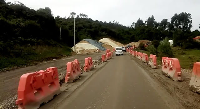 Se destraban trabajos en la Perimetral de Oriente, en Cundinamarca