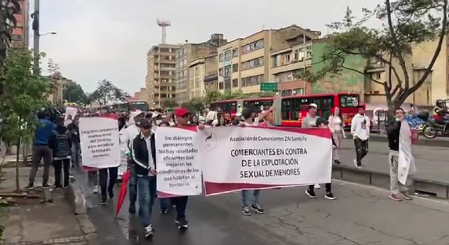 Protestas afectan la movilidad en Transmilenio