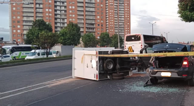 Accidentes y estado del tráfico en Bogotá