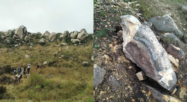 Piedra del Dios Varón en Soacha podría ser destruida por invasores