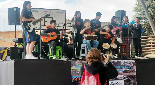 Tejido Callejero, el evento que llenó de música, arte y cultura a la comuna cuatro de Soacha