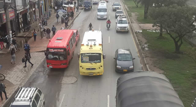 paro de transporte en Soacha el martes 24 de octubre
