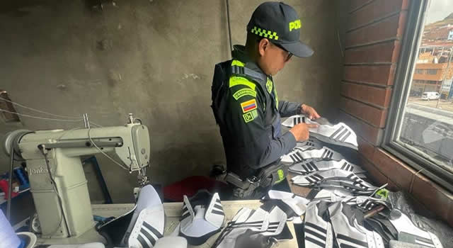 Decomiso de calzado en Bogotá por 81 millones de pesos