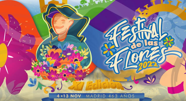 En conmemoración de los 463 años del municipio de Madrid, Cundinamarca, se realiza la XI edición del Festival de las Flores, evento que está cargado de múltiples invitados y actividades.