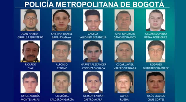 Los más buscados por delitos sexuales en Bogotá