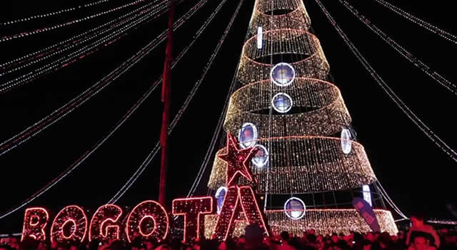 Prográmese para ver el alumbrado navideño en Bogotá