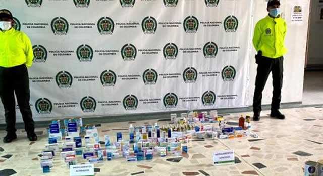 Policía incautó cerca de 3.900 medicamentos adulterados en Bogotá