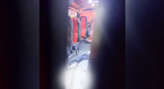 Asesinan a pasajero al interior de un bus en Bogotá