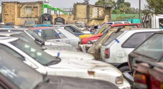 Más de 500 vehículos declarados en abandono serán subastados