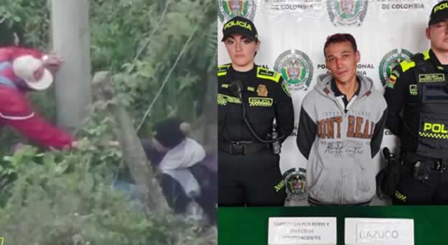 Alias ´Tapitas´ fue capturado por comercializar estupefacientes en Bogotá
