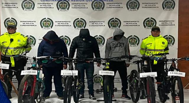 Así recuperaron seis bicicletas robadas en Ubaté, Cundinamarca