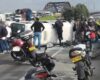 Accidente: Ruta escolar se volcó en la calle 80 de Bogotá