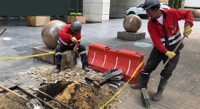 Empleo en Bogotá, abren vacantes para obras peatonales