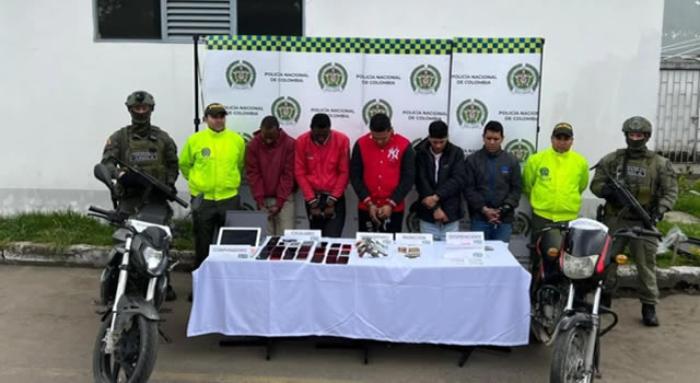 Golpe a delincuentes que usaban documentos falsos para robar en Bogotá