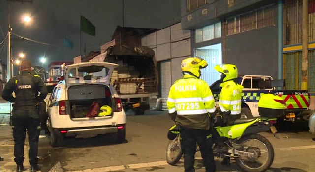 Ladrones se quedaron con un camión cargado de mercancía en Bogotá