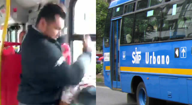 Conductor de SITP cogió a golpes a un estudiante en Bogotá