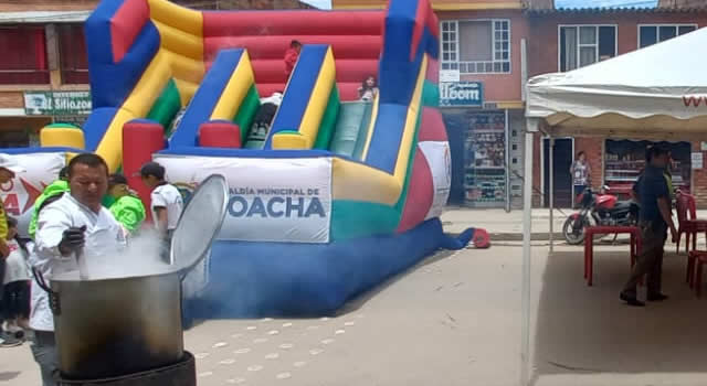 En el marco del día del niño se inauguró el frente de seguridad local de comercio en Soacha San Nicolás