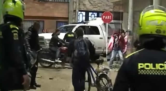 Capturan los presuntos asesinos de un patrullero en Bogotá