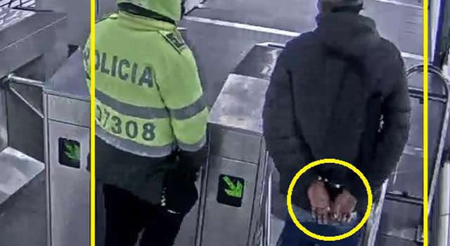 Atraparon a varios delincuentes que hurtaban en TransMilenio