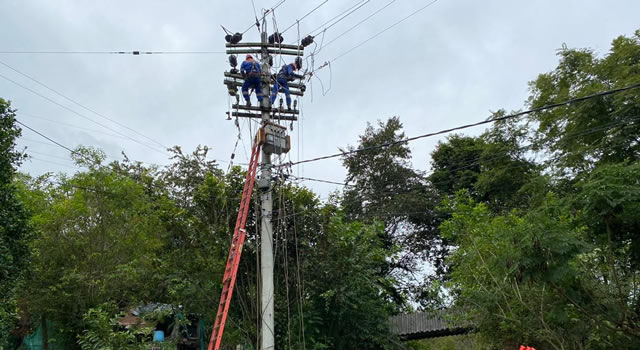 Cortes de energía en Cundinamarca por trabajos en la línea eléctrica de alta tensión Zipaquirá-Ubaté