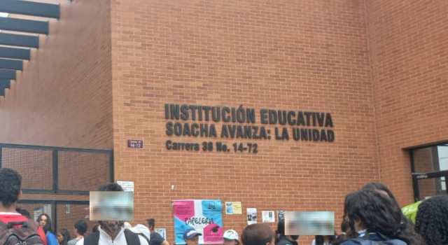 falta de docentes y hacinamiento en el colegio Soacha Avanza: La Unidad