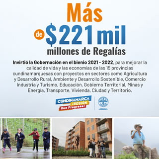 Regalías Cundinamarca