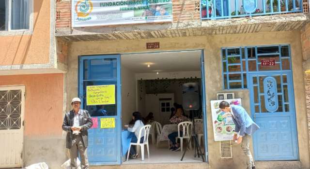 Fundación Nacer de Nuevo Hierba Viva inauguró un comedor comunitario en Soacha