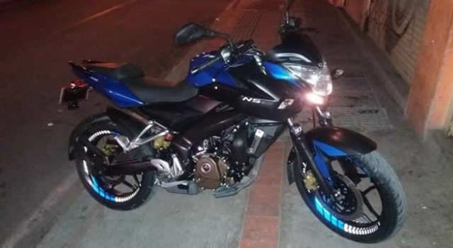 Hurtaron una motocicleta en San Mateo Soacha