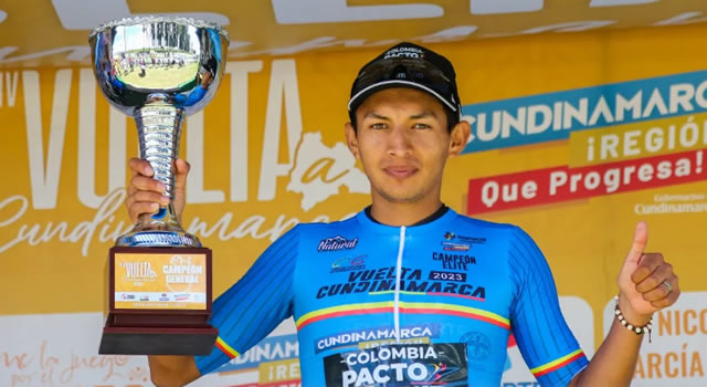 Vuelta a Cundinamarca terminó en Soacha, Rafael Pineda fue el campeón