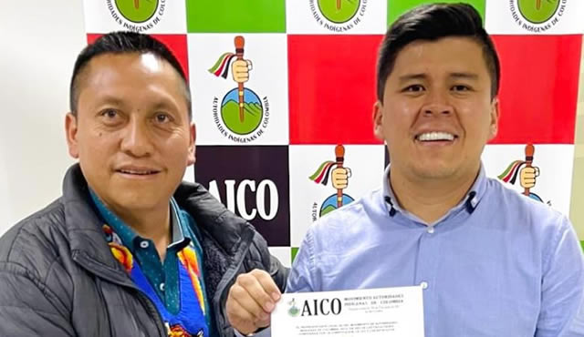 Danny Caicedo recibió coaval de AICO para la Alcaldía de Soacha