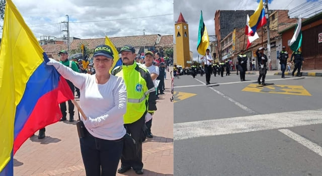 Desfile del Día de la Independencia en Soacha