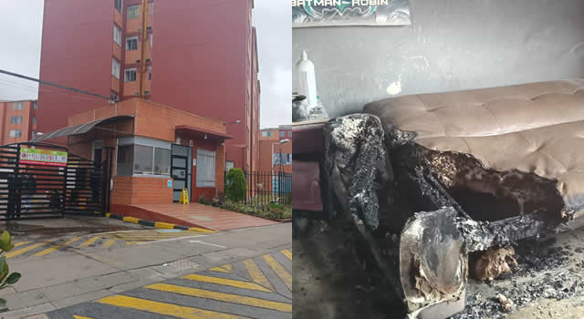 Incendio en apartamento de Ciudad Verde, en Soacha