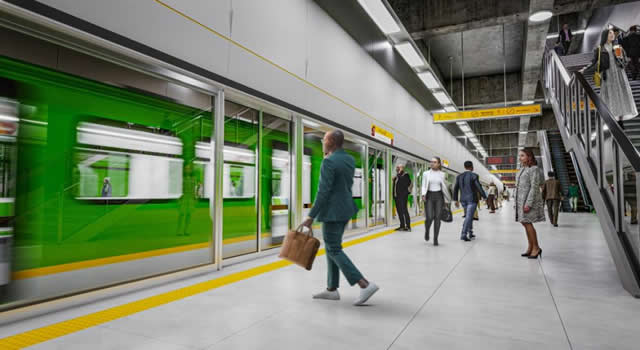 Comienzan obras del viaducto de la primera línea del Metro de Bogotá