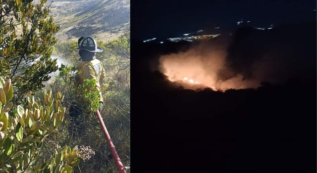 incendio en Ciudadela Sucre