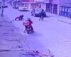 Comunidad golpeó a un ladrón de bicicletas en Chía