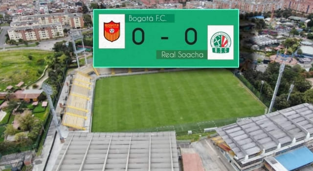 Real Soacha Cundinamarca empató a Bogotá FC