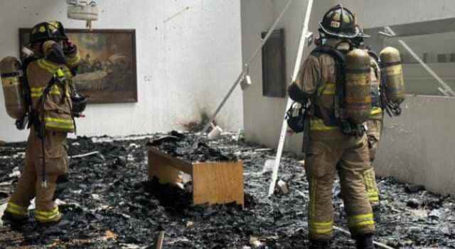 Hoy se presentó un incendio en el Museo Casa de la Moneda