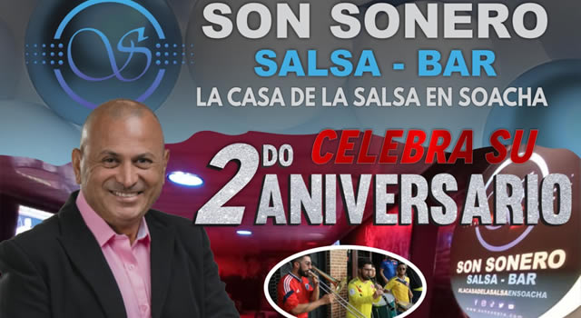 Son Sonero Salsa Bar celebra su segundo aniversario con Jerry Galante